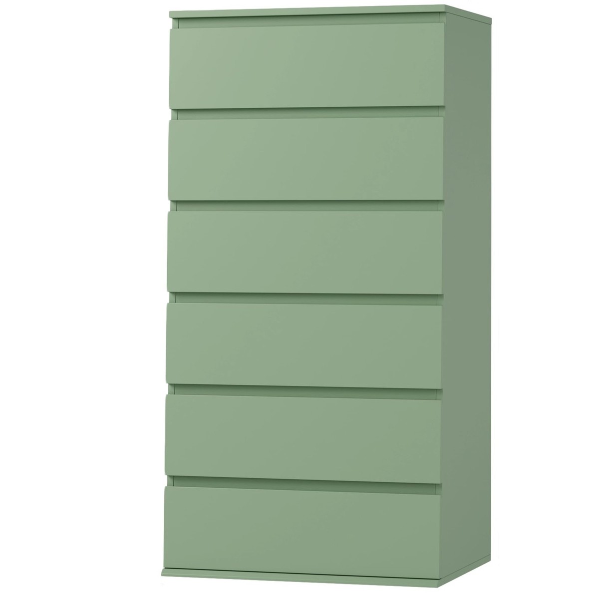 Green Dresser, 6 Drawer Dresser, Modern Tall Floor Storage Cabinet with  Metal... | eBay