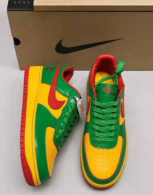 #ad Size 8 Lil Yachty x Nike Air Force 1 Low Concrete Boys Lucky Green $299.00