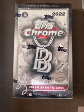 2022 Topps Chrome Ben Baller Edition Baseball Hobby Box New Factory Sealed Rare