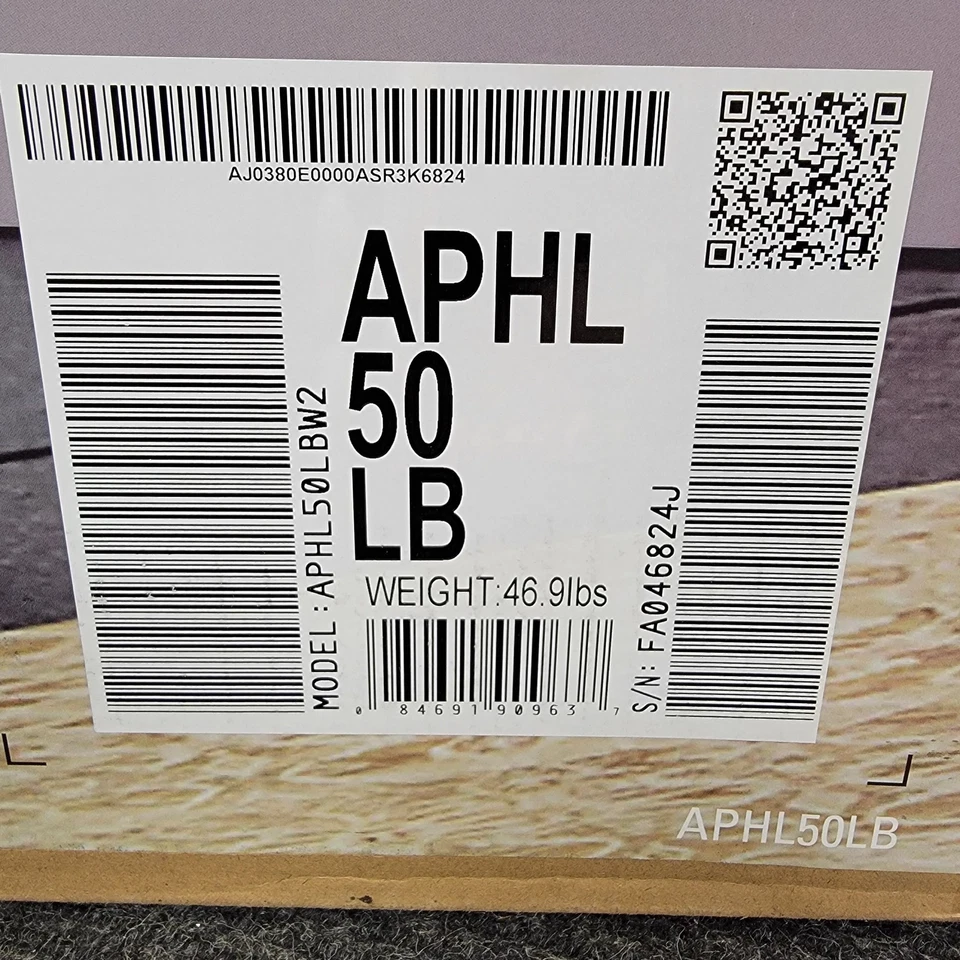 GE 4500 sf 50 Pint Portable Dehumidifier Built-in Pump | APHL50LB | Scratch Dent - Image 2 of 4