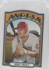 2021 Topps Heritage 1972 Die-Cuts Mike Trout #72DC-2 15s7