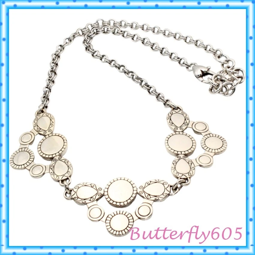 Collar Pastilla Brighton Cristal Rosa Perla Collar Foto 4 de 4