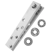  1 Set Hidden Door Hinge Heavy Duty Conceal Hinges 360° Rotation Pivot Hardware