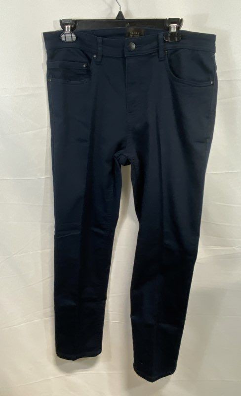 Jachs NY Men's Dark Blue Stretch Cotton Blend Casual Denim Pants Sz 34x30