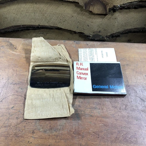 NOS 1970s Chevrolet GMC Truck Exterior Rearview RH Manual Convex GM # 995043
