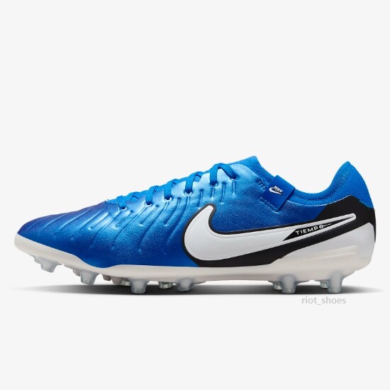 Nike Tiempo Legend 10 Legend 10 Pro AG Low Top Soccer Cleats 'Blue
