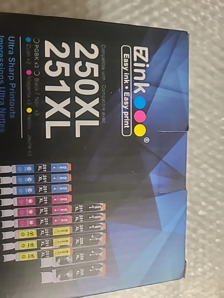 E-z Ink TM Compatible Cartridge Replacement for Canon Pgi-250xl PGI 251 XL CLI - Image 4 of 4