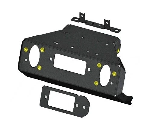 Kit de cabrestante y placa de montaje Can-Am Maverick Sport 1000 2018-2024 4500 lb KFI Max Foto 2 de 4