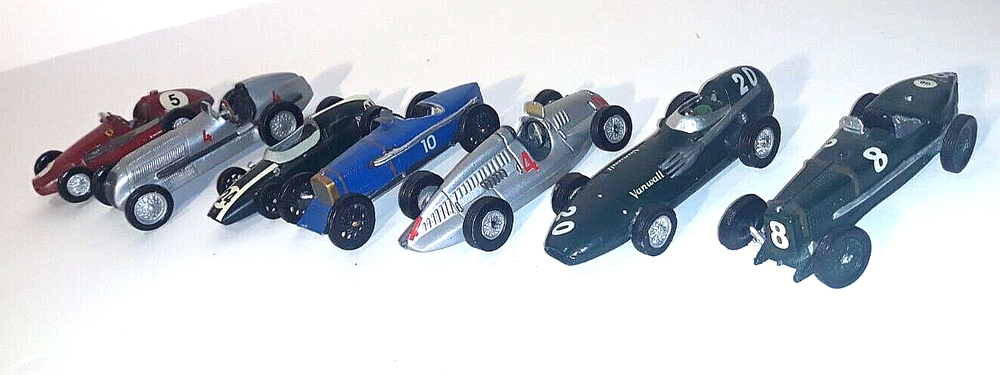 Franklin Mint 1990 Great Racing Cars Painted Pewter  1:43 Vanwall Merecedes W25