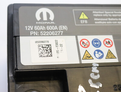Jeep Renegade BV Facelift 52206277 12V 60Ah 600A Mopar Batterie  