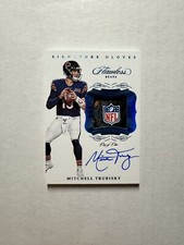 Mitchell Trubisky 2019 Flawless Platinum Signature Glove NFL Shield Tag Auto 1/1