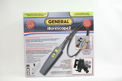 General Tools iBorescope DCiS2 WiFi with real time video capture iPhone or Ipad