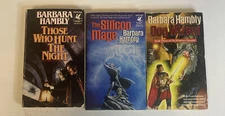 Lot Of 3 Barbara Hambly Mass Market Paperback Books: Those Who Hunt The Night, T