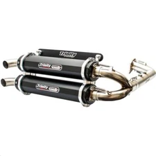 TRINITY RACING Stage 5 Exhaust Systems TR-4174D-BK