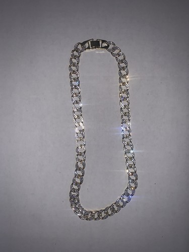 Iced Out Gold Cuban Link Chain | eBay