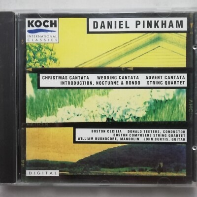 Daniel Pinkham: Christmas Cantata etc. / Teeters etc/ / Koch CD 3-7180-2 H1