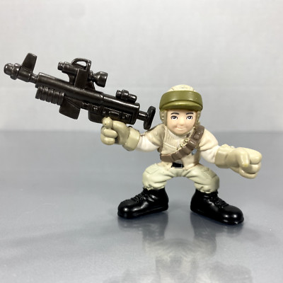 Hasbro Star Wars Galactic Heroes REBEL COMMANDO figure tan from ROTJ Falcon set