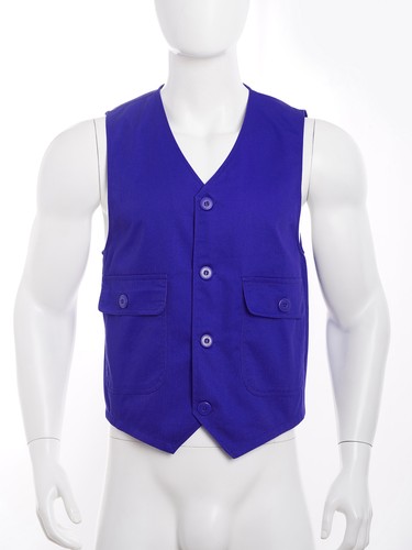 Unisex Kids Waistcoat High Visibility Vest Junior Uniform V-neck Volunteer S-M - Picture 37 of 57