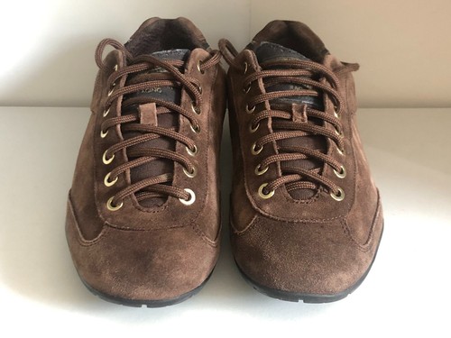 Aston Martin Racing men's leather loafers brown size 42 - Picture 4 of 9