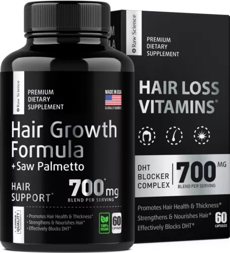 Hair Growth Capsules--Promote hair health and density, effectively block DHT