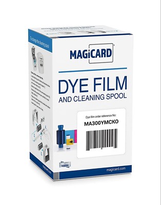 Genuine Magicard MA300YMCKO Full Color Ribbon Enduro, Rio Pro - 300 Print - New