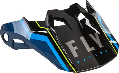 73-4726M  FLY RACING FORMULA CARBON AXON HELMET VISOR BLACK/BLUE MD-LG