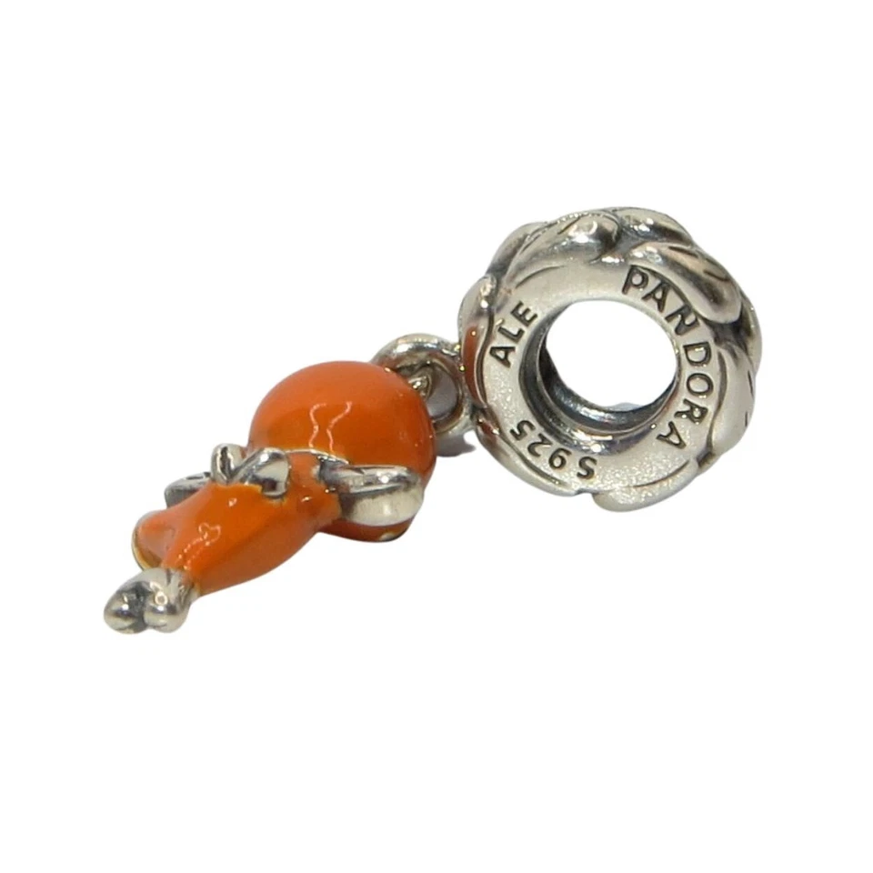 Pandora RARO! Dije de pájaro naranja festival flor/jardín Disney Epcot 2024 798877CO1 Foto 3 de 4