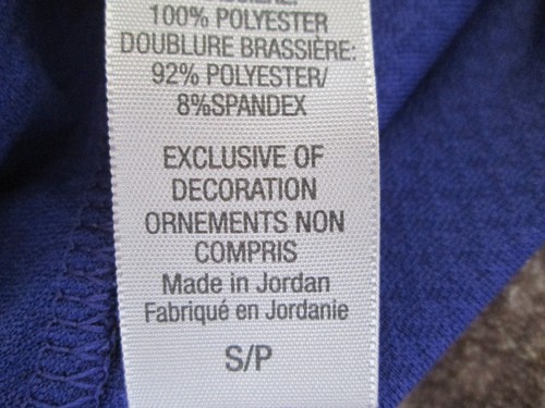 C9 CHAMPION Duo Dry Strappy Racerback Tank Top| Built-in Sports Bra Size S - Picture 3 of 6