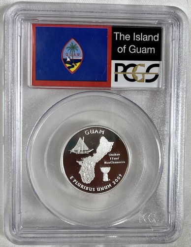 2009 NGC PF70 Puerto Rico + PCGS PR69DCAM Silver Clad Territories Proof Quarters - Picture 8 of 15