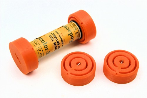 127 to 116 Medium Format Roll Film Camera Spool Adapter Set/ Kit 4pcs Lomography - Picture 3 of 4