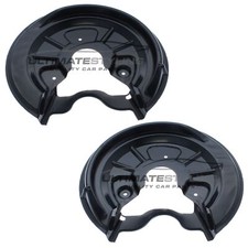Brake Disc Dust Shields Covers Plates Audi A3 8P Hatchback 2003-2013 Rear 1 Pair