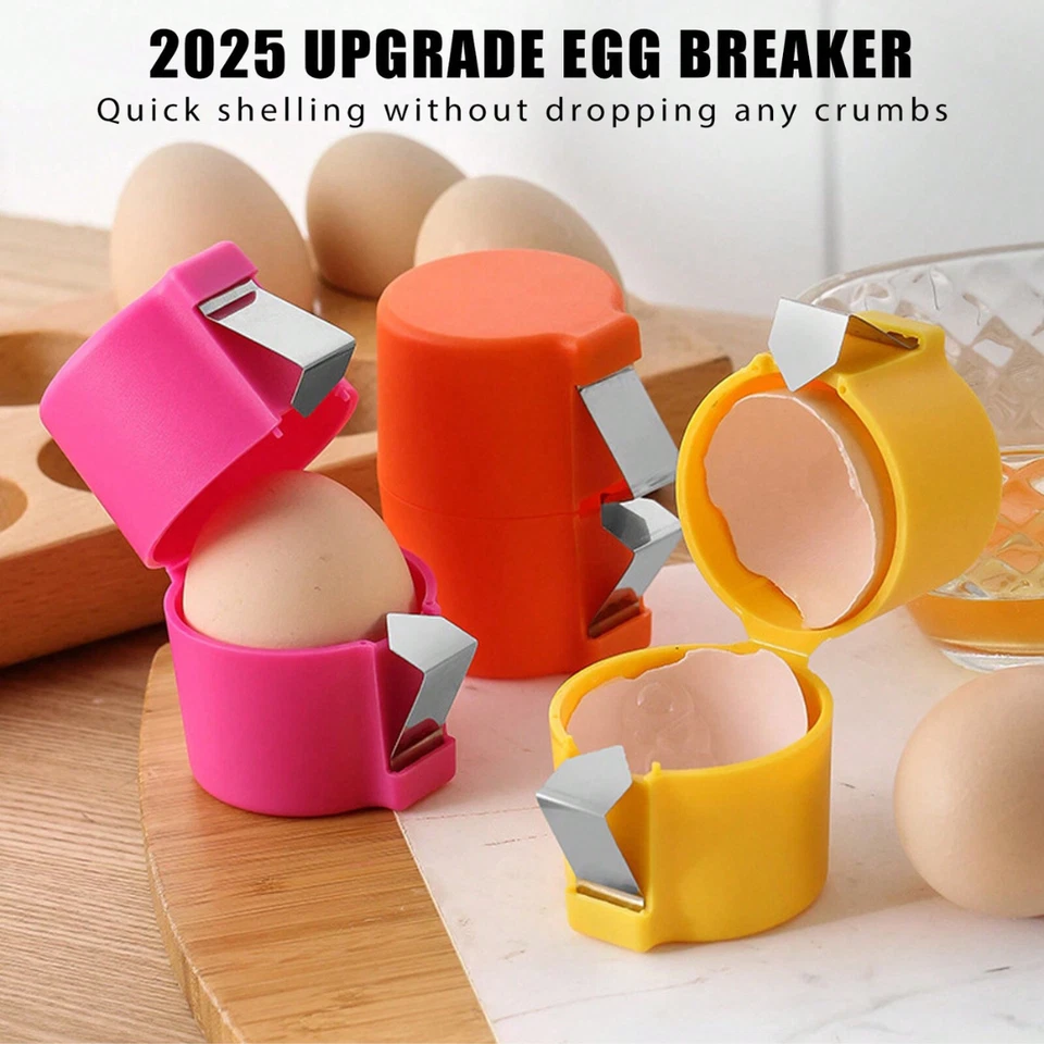 Egg Cracker Tool Egg Breaker Manual Shell Separator Opener Kitchen Tools for Egg - Image 3 of 4