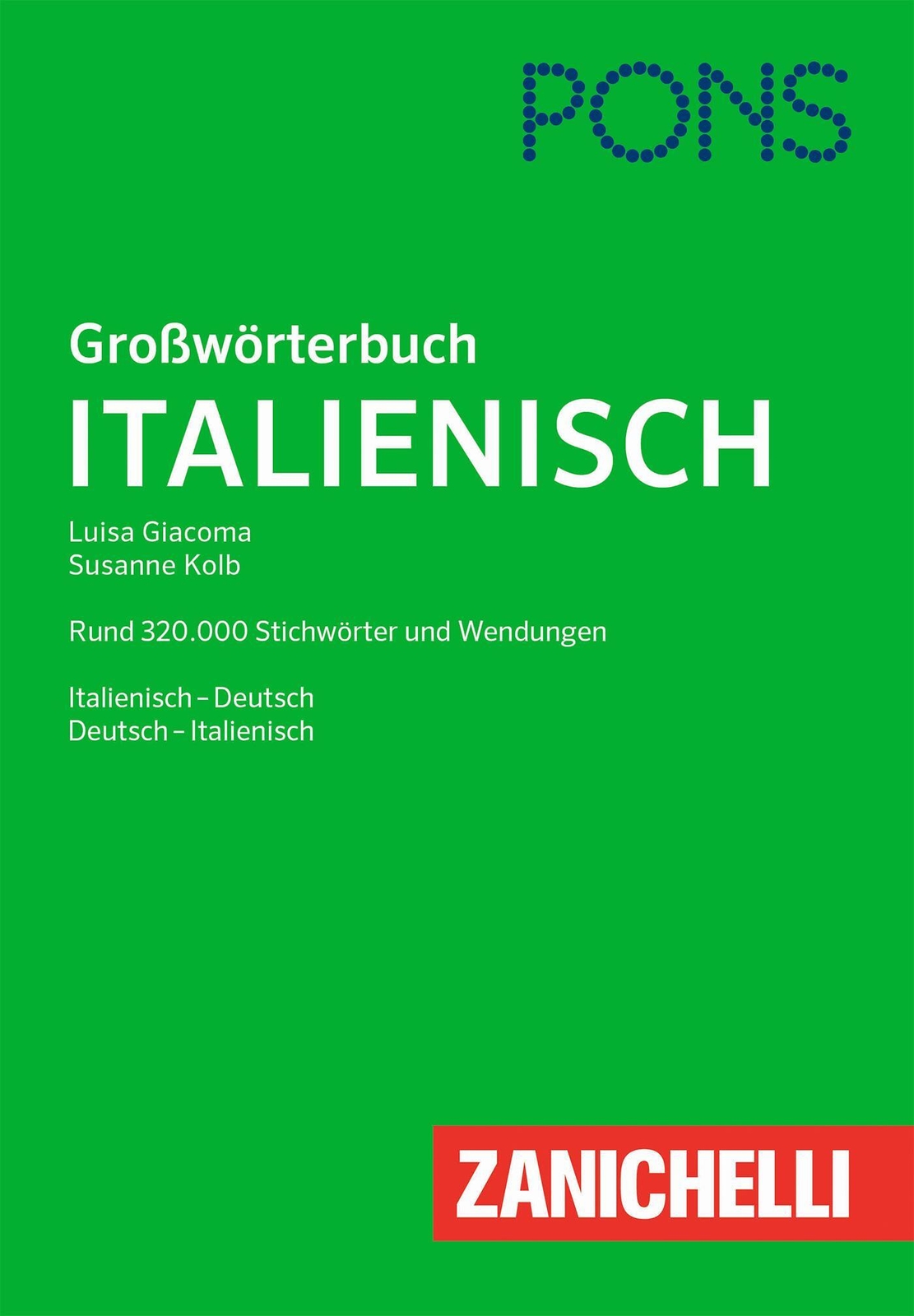 Pons Großwörterbuch Italienisch | Luisa Giacoma | Buch | 2624 S. |