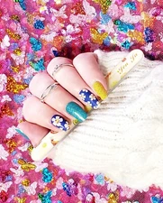 Color Gel  Nail Polish Strips  ZE0247. Read Description Below