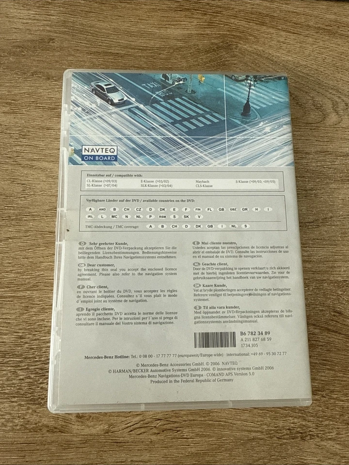 Mercedes-Benz Navigations DVD APS VERSION 5.0 - Bild 2 von 2