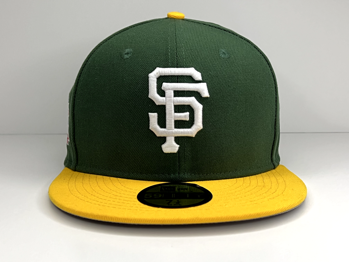 New Era 59Fifty SF Giants Hat Battle of the Bay Patch Oakland A's