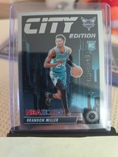 2023-24 Panini Nba Hoops Premium Stock - City Edition Brandon Miller #12 (RC)