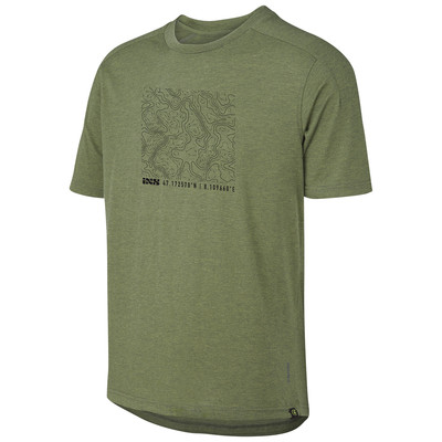 Flow Tech Tee Contour olive - S