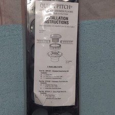 Goof Proof Shower Quick Pitch Extended Float Stick Kit Installation EFS-103 NEW