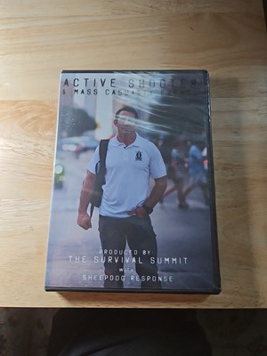 Active Shooter & Mass Casualty Events Produced by Survival Summit (DVD,2018) NEW