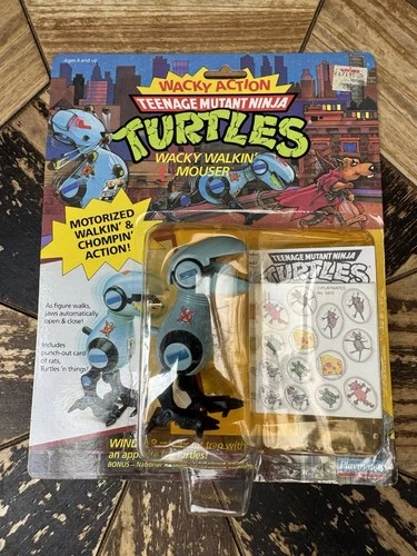 TMNT Wacky Action Walkin’ Mouser MOC Vintage Look!