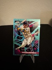 2025 Topps Cosmic Chrome - William Contreras #171 Aqua Equinox Refractor /199
