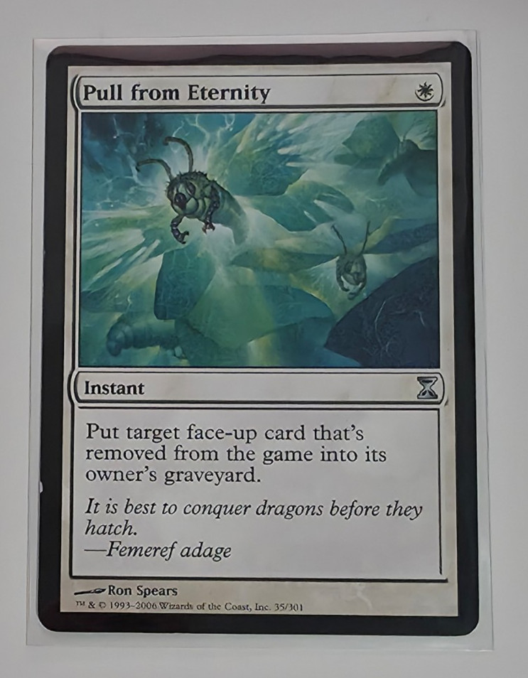 MTG Pull from Eternity - Time Spiral #35 LP Magic The Gathering 