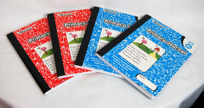 New 4 Bazic Primary Journal Composition Books 100 Sheets Writing Drawing K-2