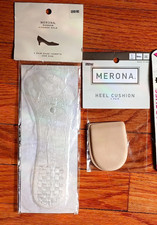 Merona High Heel Cushioning Shoe Inserts LOT of 2 Gel Insoles Heel Cushion