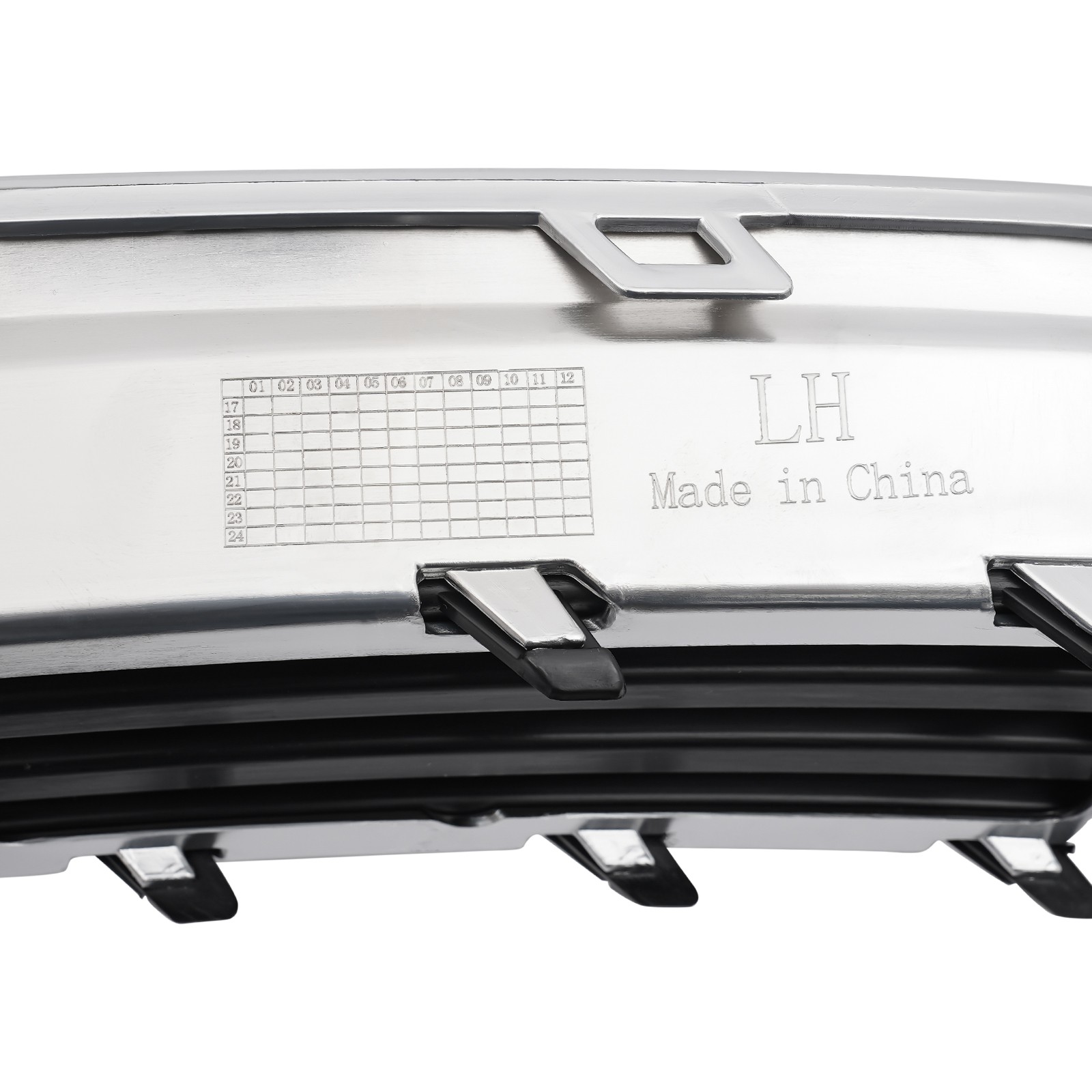 Front Fog Light Cover Bezel Chrome Trim Fit For Cadillac XTS 2018-2019 Left Side