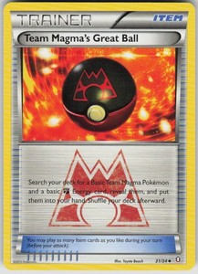 Team Magma's Great Ball 31/34 Double Crisis