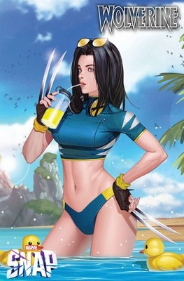 WOLVERINE #24 VARIANT INHYUK LEE MARVEL SNAP SWIMSUIT VARIANT MARVEL COMICS