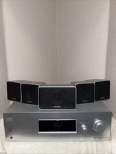 Sony STR-K790 Silver 5.1 Home Surround Sound Receiver Bundle w/ (5) Speaker Set!