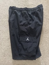 Jordan Woven Cargo Boys Shorts. UK Size XL Boys 13-15 Yrs. New With Tags. Black